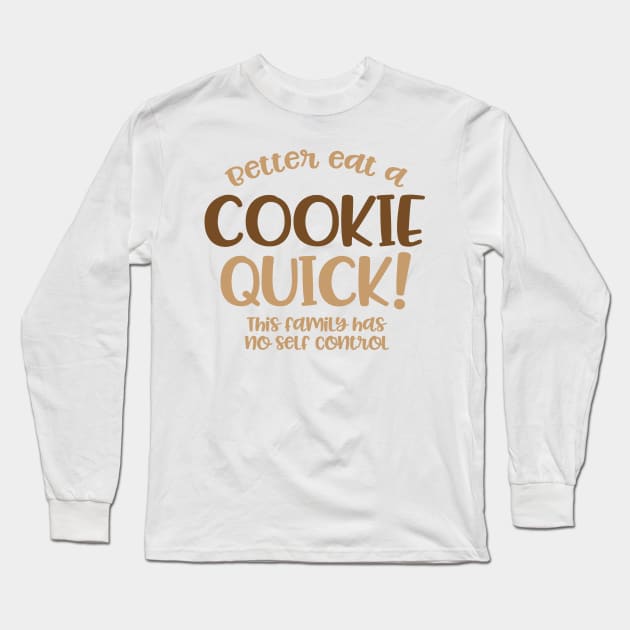 Cookie Long Sleeve T-Shirt by Wanda City